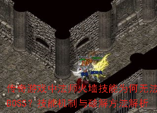 ϷзʦǽΪ޷赲BOSSܻƽⷽ