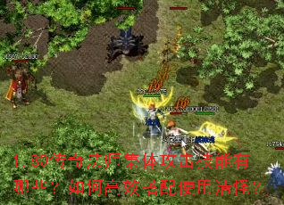 1.80传奇法师集体攻击技能有哪些?如何高效搭配使用清怪? 1.80传奇法师集体攻击技能有哪些?如何高效搭配使用清怪?