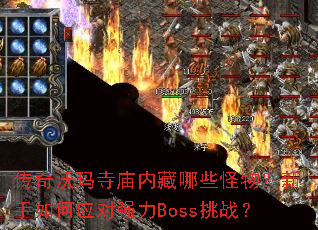 传奇沃玛寺庙内藏哪些怪物?新手如何应对强力Boss挑战? 传奇沃玛寺庙内藏哪些怪物?新手如何应对强力Boss挑战?