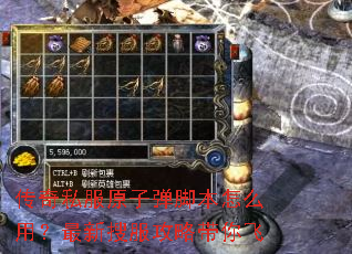 传奇私服原子弹脚本怎么用?最新搜服攻略带你飞 传奇私服原子弹脚本怎么用?最新搜服攻略带你飞