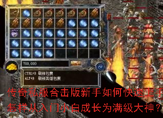 传奇私服合击版新手如何快速上手?怎样从入门小白成长为满级大神? 传奇私服合击版新手如何快速上手?怎样从入门小白成长为满级大神?